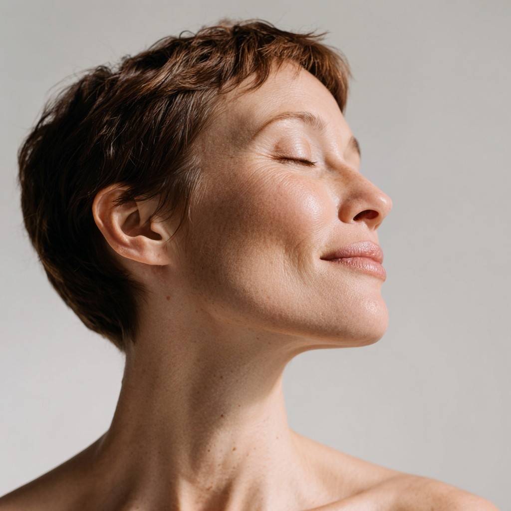 Botox-Behandlung von Halsfalten und Platysma